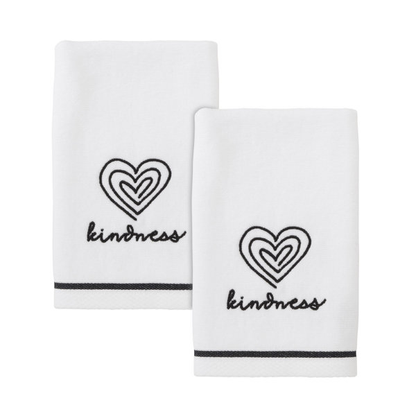 Trinx Grayland 2 Piece 100 Cotton Fingertip Towel Set Wayfair